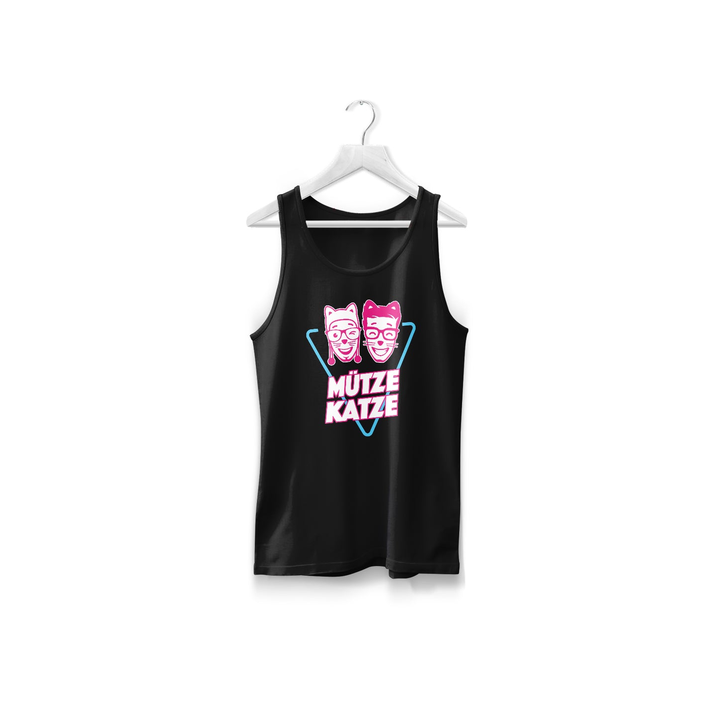 Mütze Katze Logo - Damen Tank Top