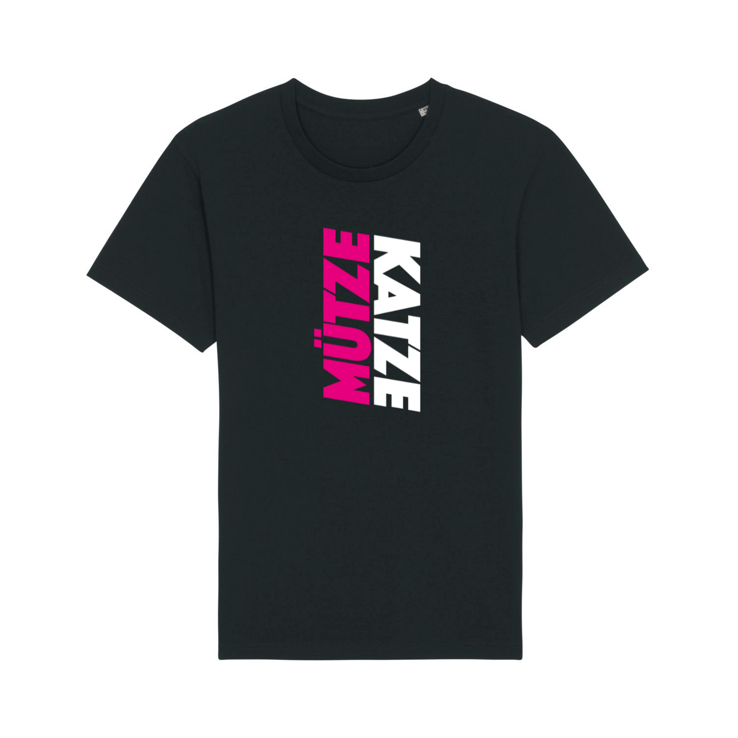 Mütze-Katze (Vertikal) - T-Shirt