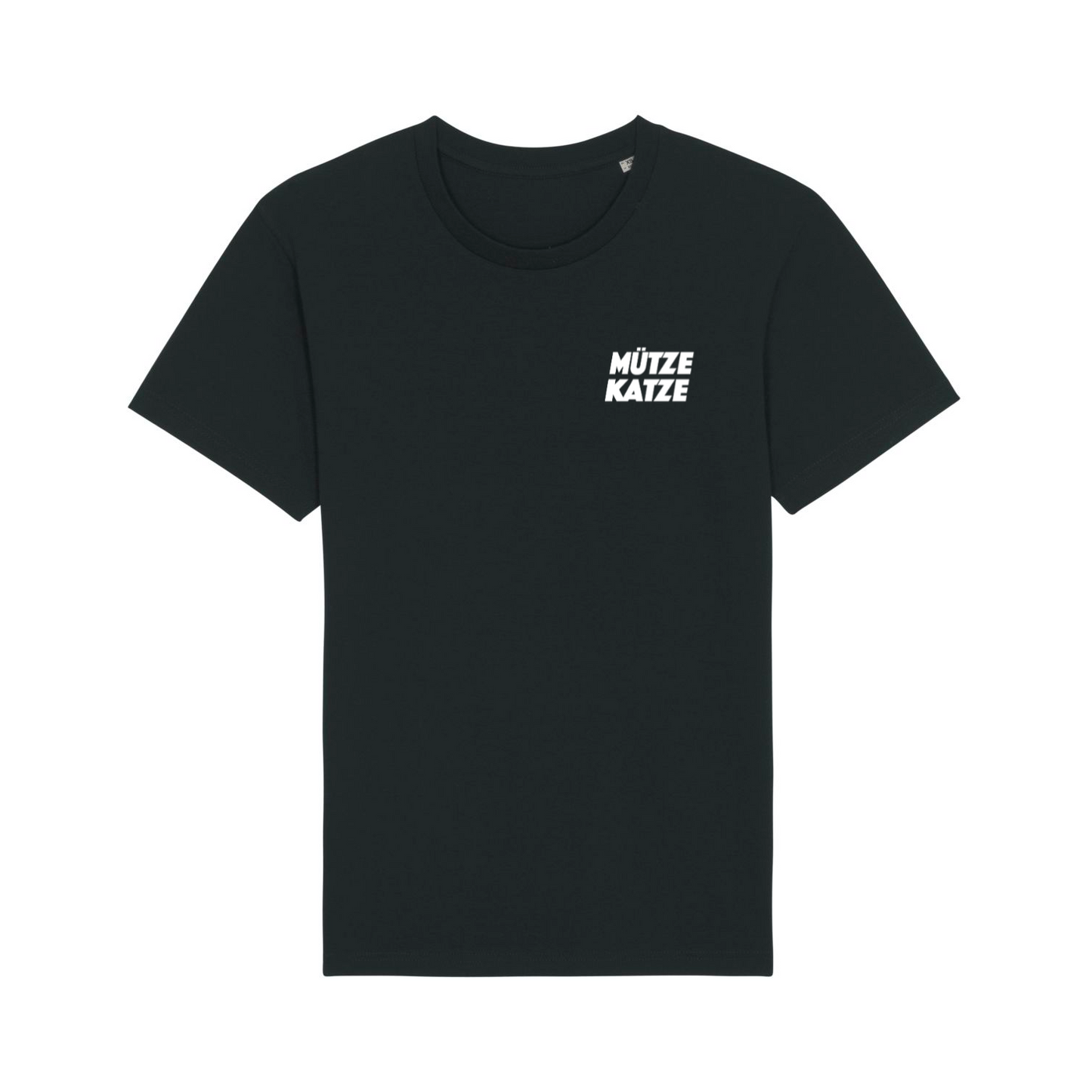 Mütze Katze (Logo klein) - T-Shirt